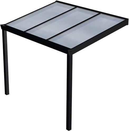 GARDENDREAMS Terrassenüberdachung »Legend«, BxT: 300 x 200 cm, anthrazit / RAL7016 - grau