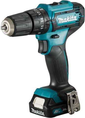 MAKITA Akku-Schlagbohrschrauber »HP333DSAX1«, 12V, 2 x Akkus + Ladegerät - tuerkis | schwarz
