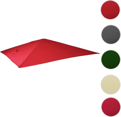 MVG Ersatzbezug »MVG-A96«, Ø 5 m, für Luxus-Ampelschirm MVG-A96, mit Flap - rot