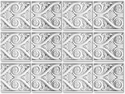 Thumbnail - K&L Wall Art Fliesenaufkleber »Antike Bordüre Kachel«, selbstklebend