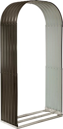 Thumbnail - FLORAWORLD Kaminholzunterstand »Rundbogen«, BxHxL: 103 x 200 x 40 cm, anthrazit - grau