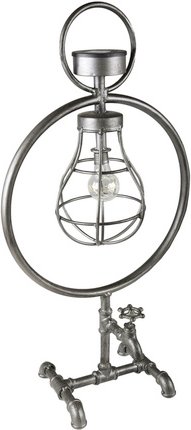 Hilight Solarleuchte, silberfarben, Stahl