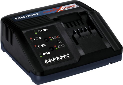 KRAFTRONIC Ladegerät »KT-LG 18V «, schwarz