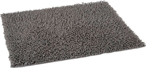 KLEINE WOLKE Badteppich »Zagreb«, LxBxH: 60x50x3 cm - grau