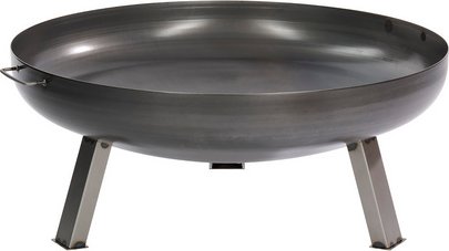 Wilk Feuerschale »Rondo«, ØxH: 78 x 31 cm, Handarbeit aus Stahl - schwarz