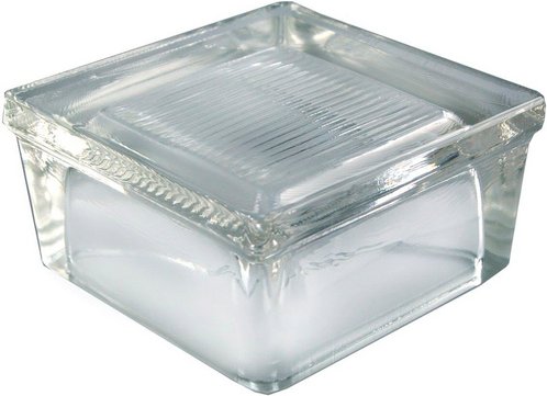 Fuchs Design Betonglas, BxH: 120 x 120 mm - transparent