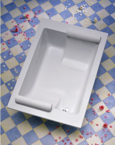 Thumbnail - OTTOFOND Rechteckwanne, BxHxL: 135 x 135 x 195 cm, rechteckig - weiss