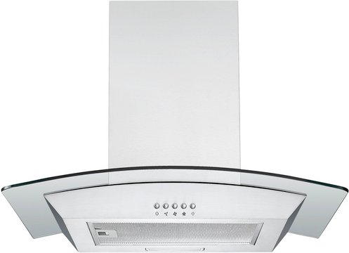 RESPEKTA Glasschirmhaube »CH0160IXB«, Motorleistung: 67 W, Edelstahl/Glas, Edelstahlfarben - silberfarben
