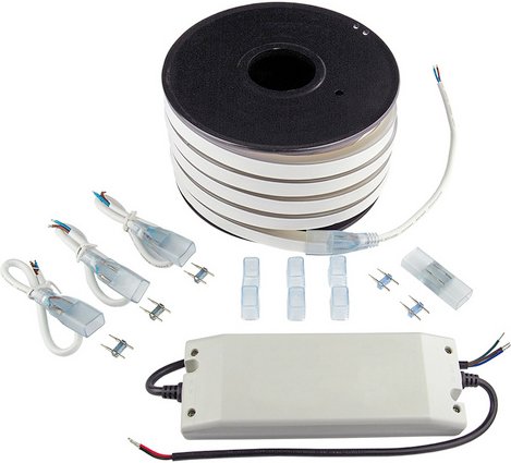 Mr. GARDENER LED-Schlauch, inkl. Leuchtmittel, weiß - bunt