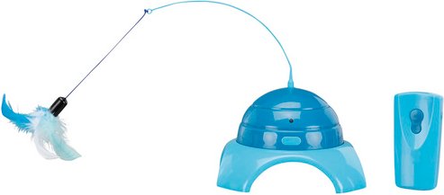 Thumbnail - TRIXIE Katzenspielzeug »Catch Me«, grau/petrol, Kunststoff - bunt