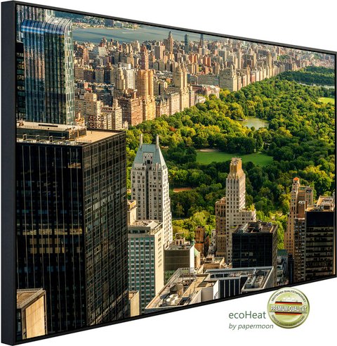 Thumbnail - papermoon Infrarotheizung »EcoHeat - Central Park Manhattan«, Matt-Effekt - bunt