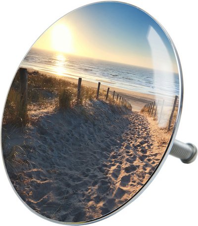 Thumbnail - Sanilo Badewannenstöpsel, Ø: 7,2 cm, Messing - beige