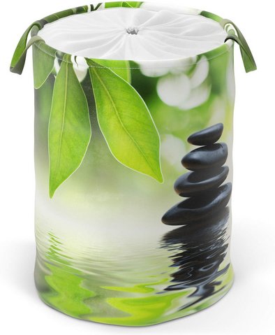 Thumbnail - Sanilo Wäschekorb, ∅xH: 37 x 55 cm, grün - gruen