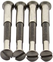 Intersteel Hülsenschraube, 4 St. M4 x 38 mm