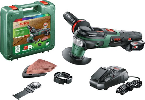 BOSCH HOME & GARDEN Akku-Multifunktionswerkzeug »AdvancedMulti 18«, 18 V, 20000 U/min