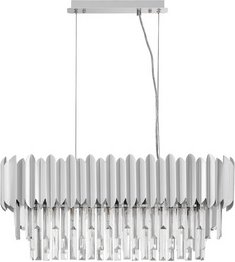 Thumbnail - NOVA LUCE Pendelleuchte »Magnolia «, LED, 5 W, Höhe: 120 cm, chromfarben - schwarz