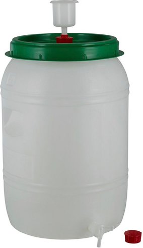 FLORAWORLD Kleinfass »Classic«, 60 l, transparent, Höhe: 61 cm