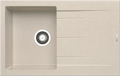 Pyramis Einbauspüle »Alazia«, Granit, BxHxL: 79 x 84 x 50 cm - beige