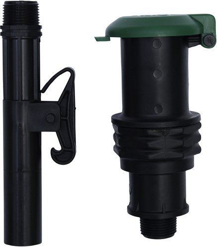 CORNAT Wassersteckdose, schwarz/grün, Polypropylen (PP)