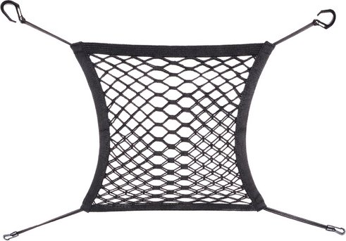 WALSER Gepäcknetz, Polypropylen (PP), schwarz