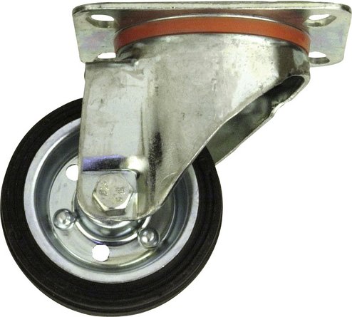 Thumbnail - CONNEX Lenkrolle, verzinkter Stahl, silberfarben