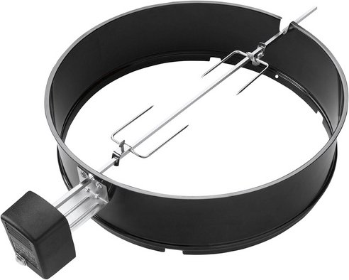 WEBER Drehspieß, Stahl - silberfarben