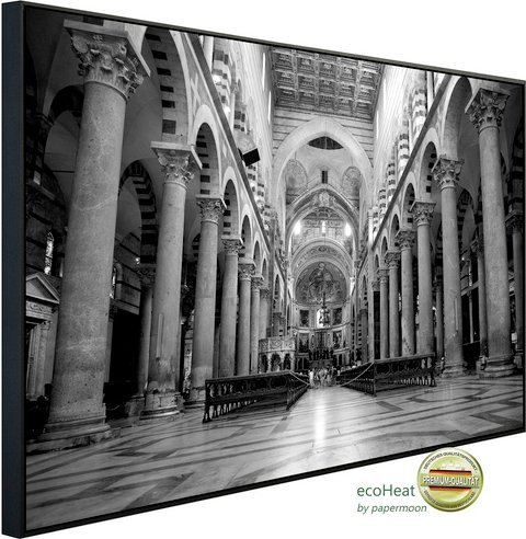 Thumbnail - papermoon Infrarotheizung »EcoHeat - Kirche, Altar, Gotteshaus«, Matt-Effekt - bunt