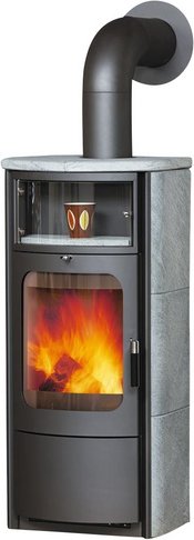 Thumbnail - HARK Kaminofen »Opera B«, steingrau, Naturstein, 7 kW, Dauerbrand geeignet