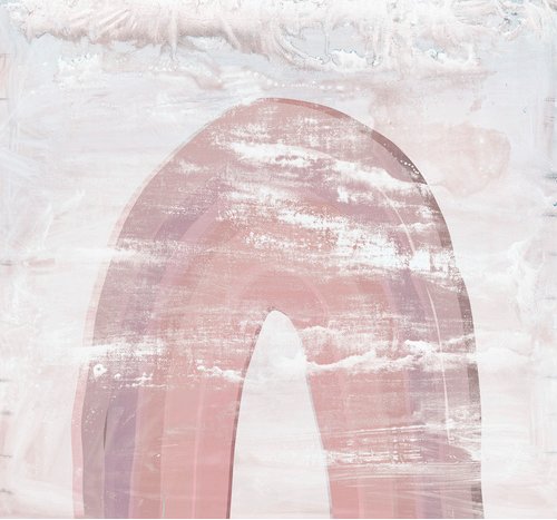 KOMAR Vliestapete, Abstrakt, bunt - rot