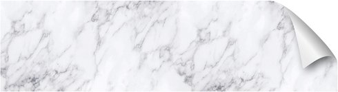 mySPOTTI Küchenrückwand-Panel »fixy«, weiß/hellgrau - weiss