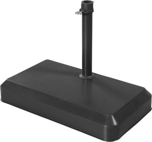 DOPPLER Balkonschirmständer, Beton, Rohrdurchmesser: 25 - 32 mm - grau