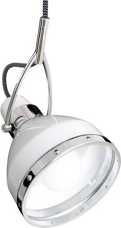 NÄVE Pendelleuchte »Cottage«, ∅xH: 22,8 x 80 cm, Metall - weiss