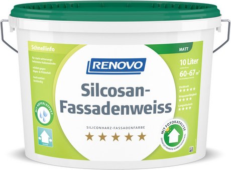 RENOVO Fassadenfarben - weiss