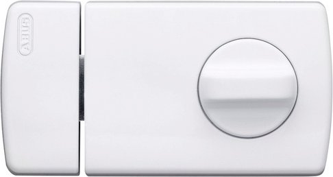 ABUS Türzusatzschloss, Metall, weiß - weiss