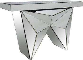 Thumbnail - SalesFever Konsole »Konsole«, BxT: 128 x 35,5 cm, spiegelglas|mitteldichte_faserplatte_mdf - silberfarben