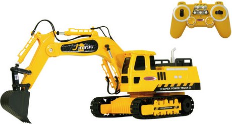 JAMARA Spielzeug-Bagger, BxL: 15 x 41 cm, Ab 6 Jahren - gelb