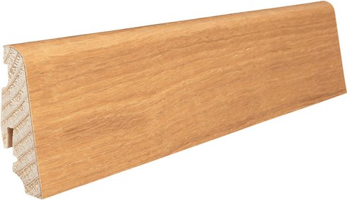 HARO Sockelleiste, Eiche, LxHxT: 220 x 5,8 x 19 cm - braun
