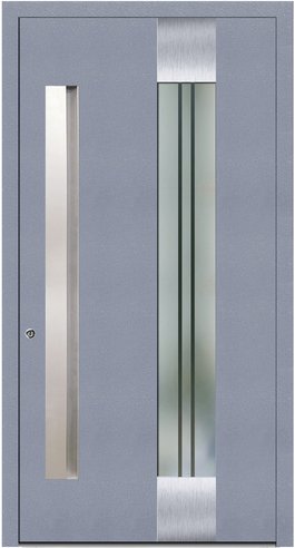 KNOCK Aluminium-Haustür »Marte«, grau