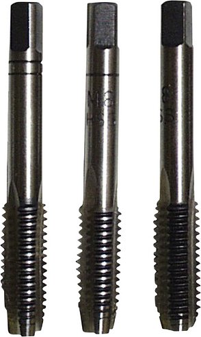 CONNEX Handgewindebohrer-Satz, Ø 6,8 mm, 3 - grau