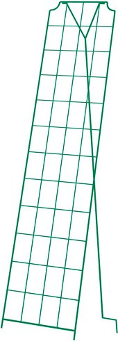 BELLISSA Gemüse- und Gurkengitter, Stahl - gruen