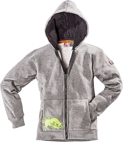Thumbnail - BULLSTAR Jacke, grau, Baumwolle/Polyester, Gr. 134/140