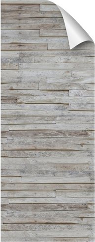 mySPOTTI Duschrückwand-Panel, fresh, Stadtpanorama, 255x100 cm - grau