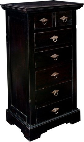 SIT Kommode »SAMBA«, Akazienholz - schwarz