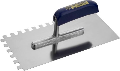 CONNEX Zahnglättekelle, Länge: 28 cm, edelStahl/Holz - silberfarben