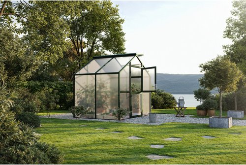 KGT Gewächshaus »Novum«, 5,68 m², grün - gruen