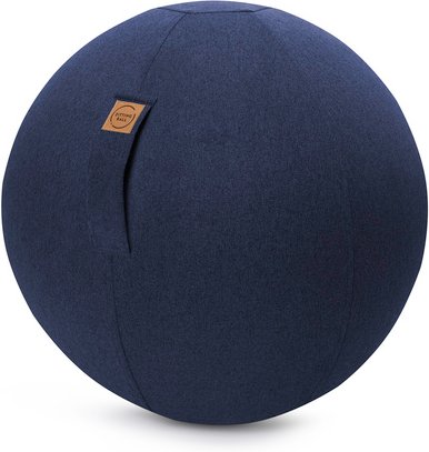 Sitting Ball Sitzball »Sitting Ball FELT«, Ø 65 cm, Polyester - blau