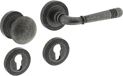 Intersteel Rosetten-Wechselgarnitur »Helena«, D.55x10 mm mit PZ-Rosetten