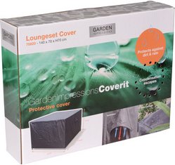 GARDEN IMPRESSIONS Schutzhülle »Coverit«, für Balkonset Georgia - schwarz