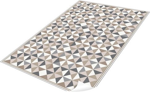 mySPOTTI Vinyl Teppich »Haakon«, BxL:203 cm x 136 cm, beige|grau