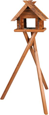 TRIXIE Vogelfutterhaus, BxHxT: 44 x 33,5 x 14,5 cm, braun - bunt